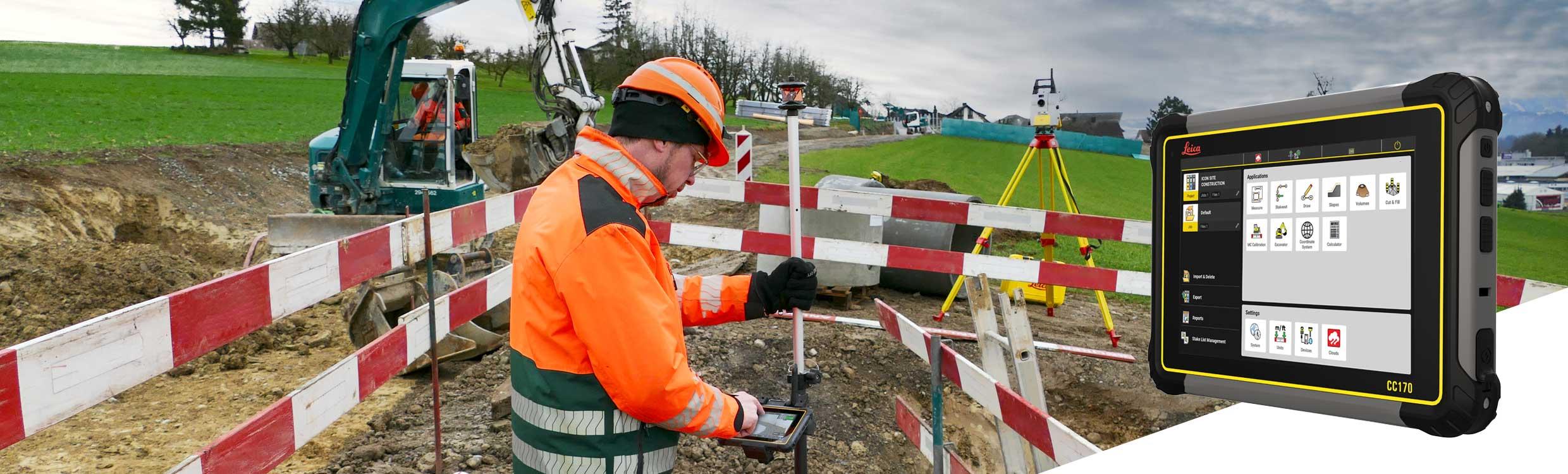 Calserv Ltd: Leica iCON CC170 – Field Controller