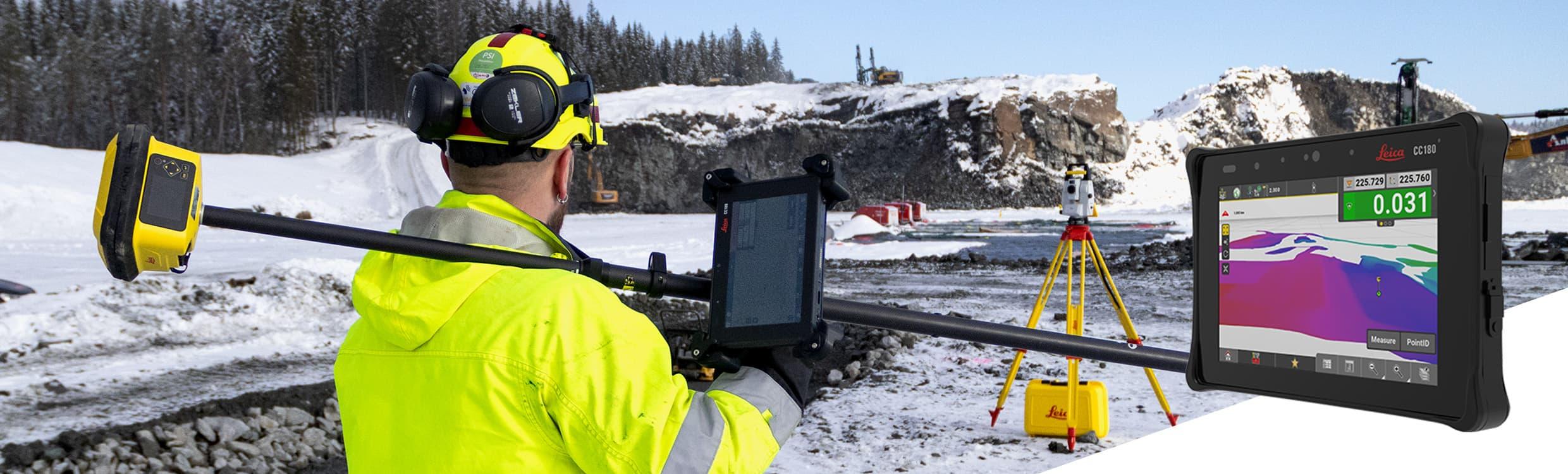 Calserv Ltd: Leica iCON CC180 – Field Controller