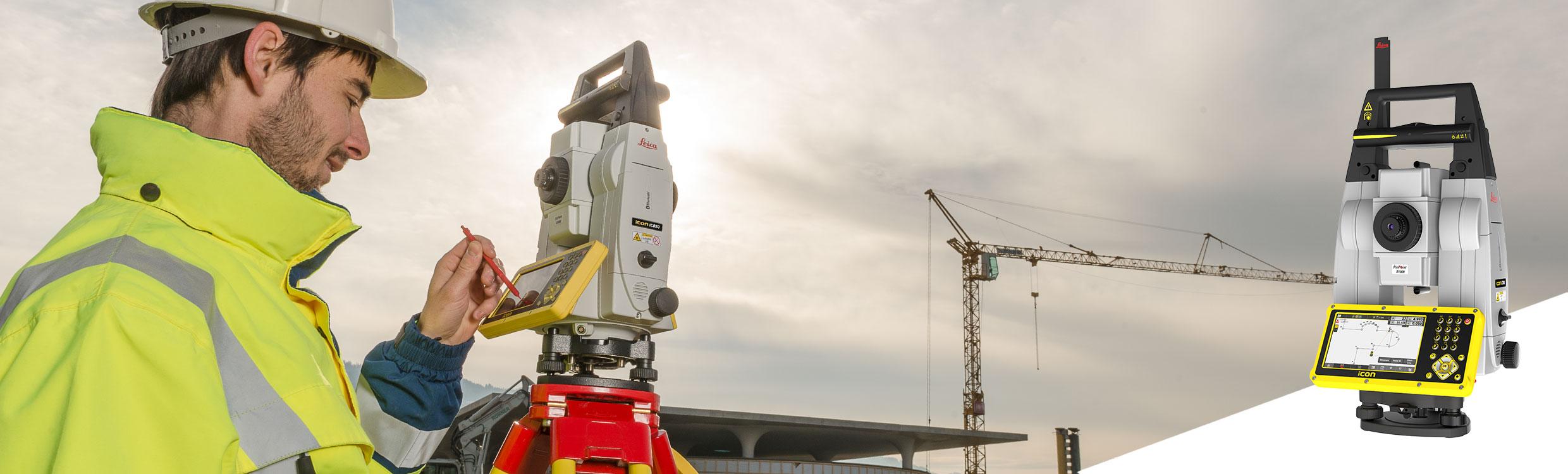 Calserv Ltd: Leica iCON iCR80 – Robotic Total Station for Construction
