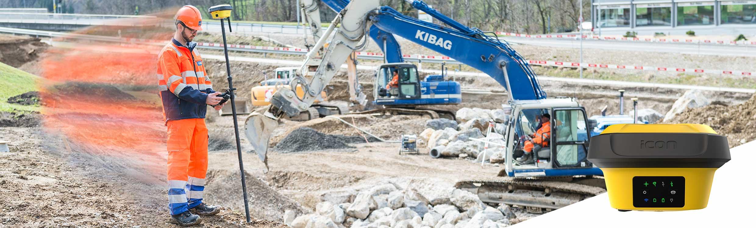 Calserv Ltd: Leica iCON GPS 70 – Smart Antenna for Construction